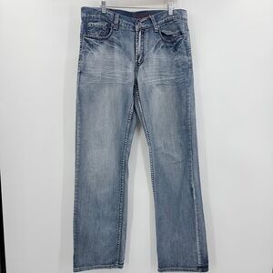 Urban Pipeline Y2K Jeans Men's Slim Straight Cotton Denim 34x34 Grunge Vintage